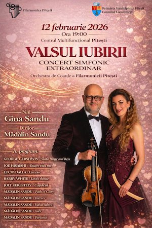 Bilete la Valsul Iubirii - Filarmonica Pitesti