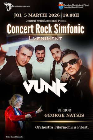 Bilete la Concert Rock Simfonic - Vunk