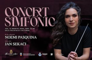 Bilete la Concert simfonic - Dirijoare Noemi Pasquina