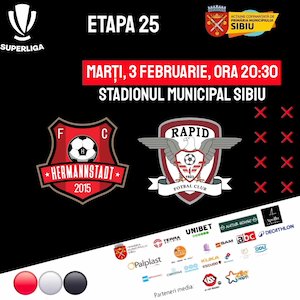 Bilete la F.C. Hermannstadt vs F.C. Rapid