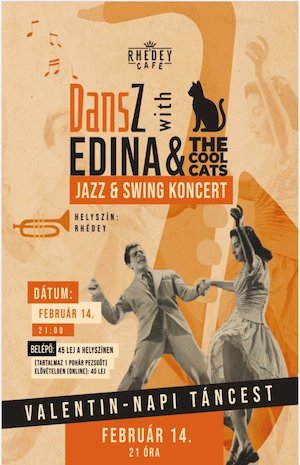 Jazz & swing koncert | Edina & The Cool Cats