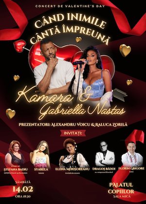 Kamara & Gabriella Nastas - Când inimile cântă împreună, stand-up comedy & more