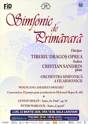 Bilete la SIMFONIC DE PRIMĂVARĂ