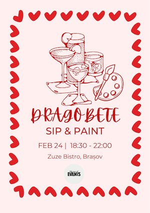 Sip & Paint - Dragobete Edition
