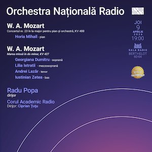 Bilete la ONR, Radu Popa, Program Mozart