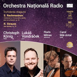 Bilete la Lukáš Vondráček, Christoph König, ONR, Rachmaninov/R. Strauss