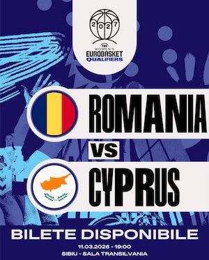 Bilete la FIBA Women's EuroBasket: Romania vs Cipru