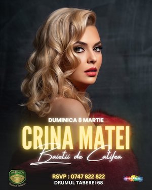 Bilete la CRINA MATEI & Băieții de Catifea