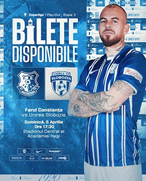Bilete la Farul Constanta - Unirea Slobozia