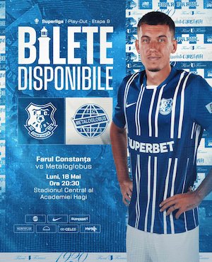 Bilete la Farul Constanta - FC Metaloglobus