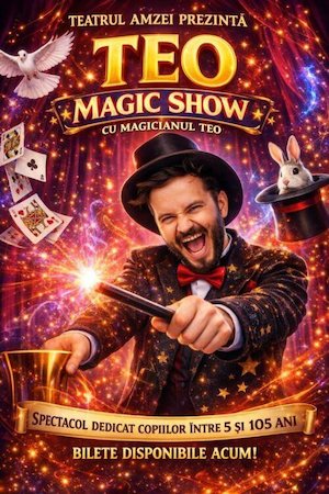 Bilete la Teo Magic Show