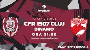 Bilete la CFR 1907 Cluj - Dinamo Bucuresti