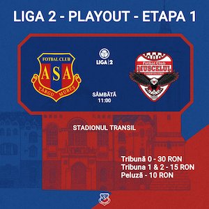 Bilete la ASA Targu Mures - AFC Campulung-Muscel