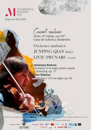 Bilete la Concert simfonic – Brahms, Sibelius