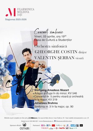 Concert simfonic – Mozart, Brahms