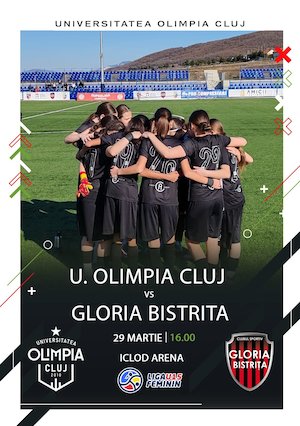 Bilete la U Olimpia Cluj vs Gloria Bistrita
