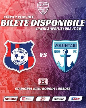 Bilete la FC Bihor Oradea vs FC Voluntari