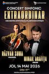 bilete Concert Extraordinar - Razvan Suma - Mihail Agafita