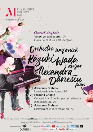 Bilete la Concert simfonic – Brahms, Chopin