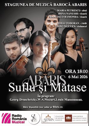 Bilete la Stagiunea de Muzica Baroca Abaris