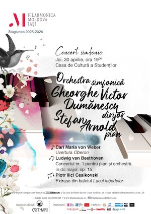 Bilete la Concert simfonic – Weber, Beethoven, Ceaikovski