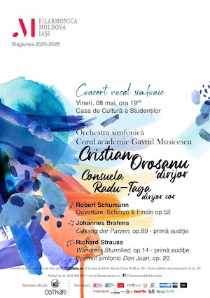 Concert vocal-simfonic - R. Schumann, J. Brahms, R. Strauss