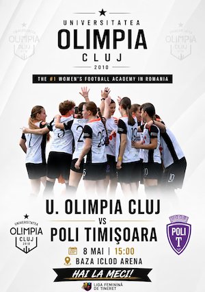 Bilete la U Olimpia Cluj vs Poli Timisoara