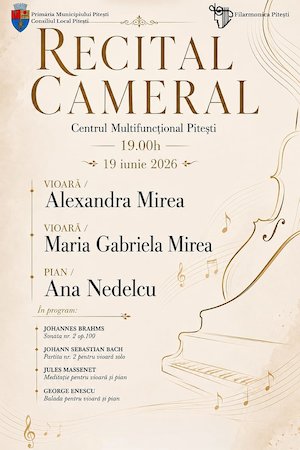 Bilete la Recital Cameral - Filarmonica Pitesti