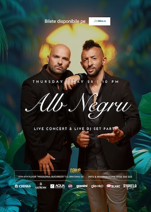 Live concert & live DJ - Alb Negru