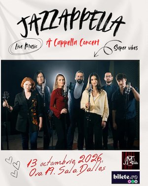 Bilete la Jazzapella - Concert jazz a capella