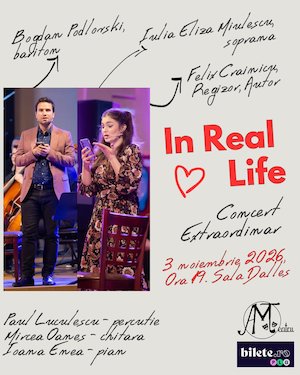 Bilete la In reall life - Concert extraordinar