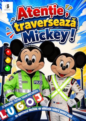 Bilete la Atenție, traversează Mickey! - LUGOJ