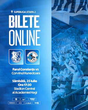Bilete la Farul Constanta vs Corvinul Hunedoara