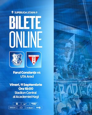Bilete la Farul Constanta - UTA Arad