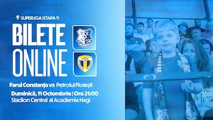 Bilete la Farul Constanta - FC Petrolul Ploiesti