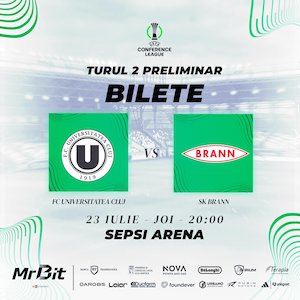 Bilete la FC Universitatea Cluj meci