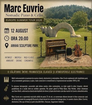 Bilete la Marc Euvrie - Nomadic Piano & Cello