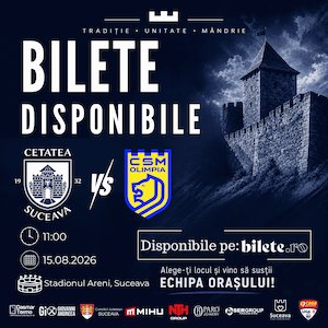Bilete la Cetatea 1932 Suceava vs CSM Olimpia Satu Mare