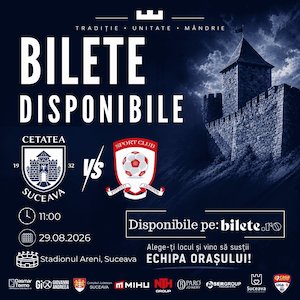 Bilete la Cetatea 1932 Suceava vs SC Popesti Leordeni