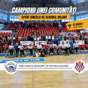 Bilete la Campionii unei Comunitati - Sport dincolo de scaunul rulant