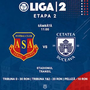 ASA Targu Mures vs Cetatea Suceava