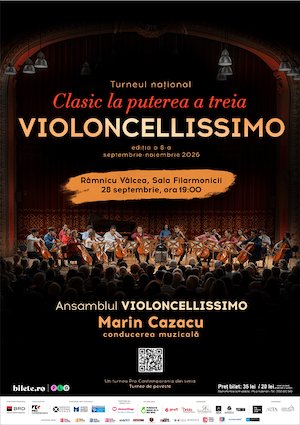 Bilete la Turneul National : Clasic la puterea a treia – Violoncellissimo