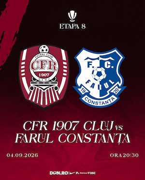 Bilete la CFR 1907 Cluj - Farul Constanta