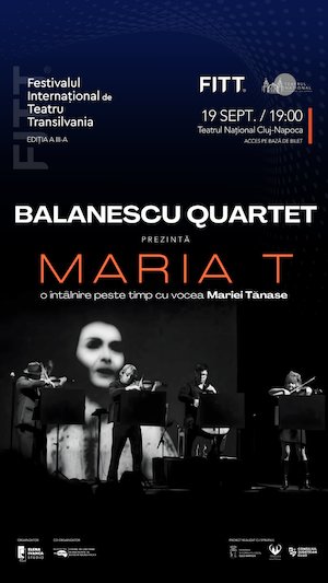 Bilete la BALANESCU QUARTET prezintă MARIA T