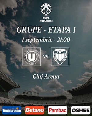 Bilete la FC Universitatea Cluj vs Petrolul Ploiesti