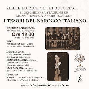 Bilete la I TESORI DEL BAROCCO ITALIANO - Ansamblul ABARIS