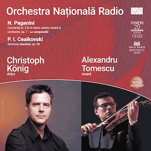 Alexandru Tomescu- Christoph Konig- Paganini, Ceaikovski - ONR
