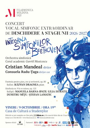 Bilete la Concert vocal-simfonic extraordinar Deschiderea stagiunii