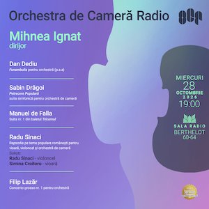 Bilete la Mihnea Ignat - ORCHESTRA DE CAMERA RADIO