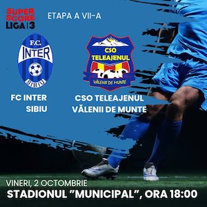 Bilete la Inter Sibiu vs CSO Teleajenul